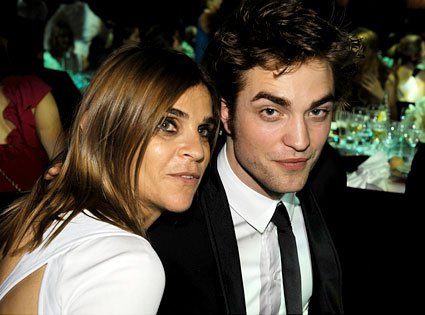 Robert Pattinson, Carine Roitfeld Robert Pattinson, Carine Roitfeld